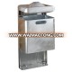 Outdoor Ashtray/waste combination, 35 l, galvanized metal garbage bin