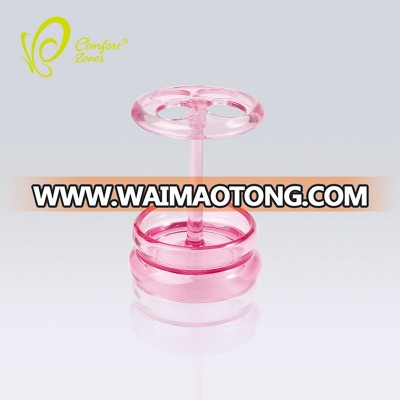 Excessive stocks Pink acrylic toothbrush holder for hotel