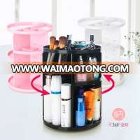 Hot selling ABS material 360 Degree Rotating Makeup Organizer