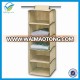 5 Shelving Units Hanging Clothes Storage box Durable Accessory Shelves Eco-friendly Closet Cubby